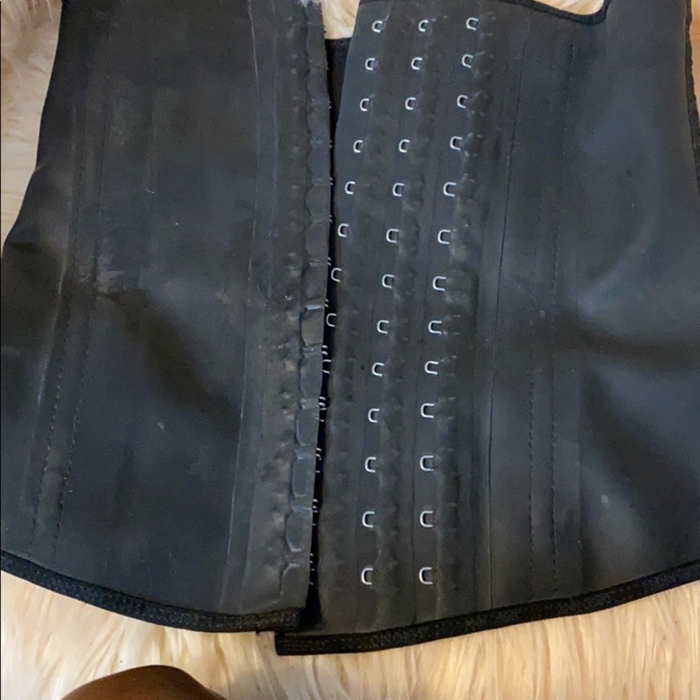 Latex corset